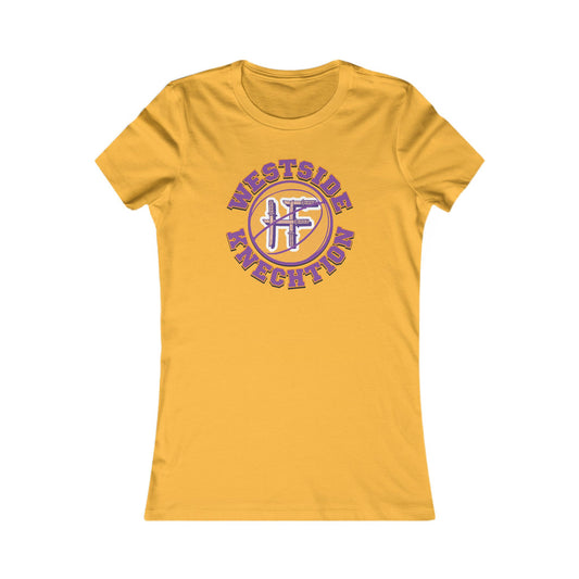 Hero Folk Westside Knechtion Gold Women's Cotton Crew Tee