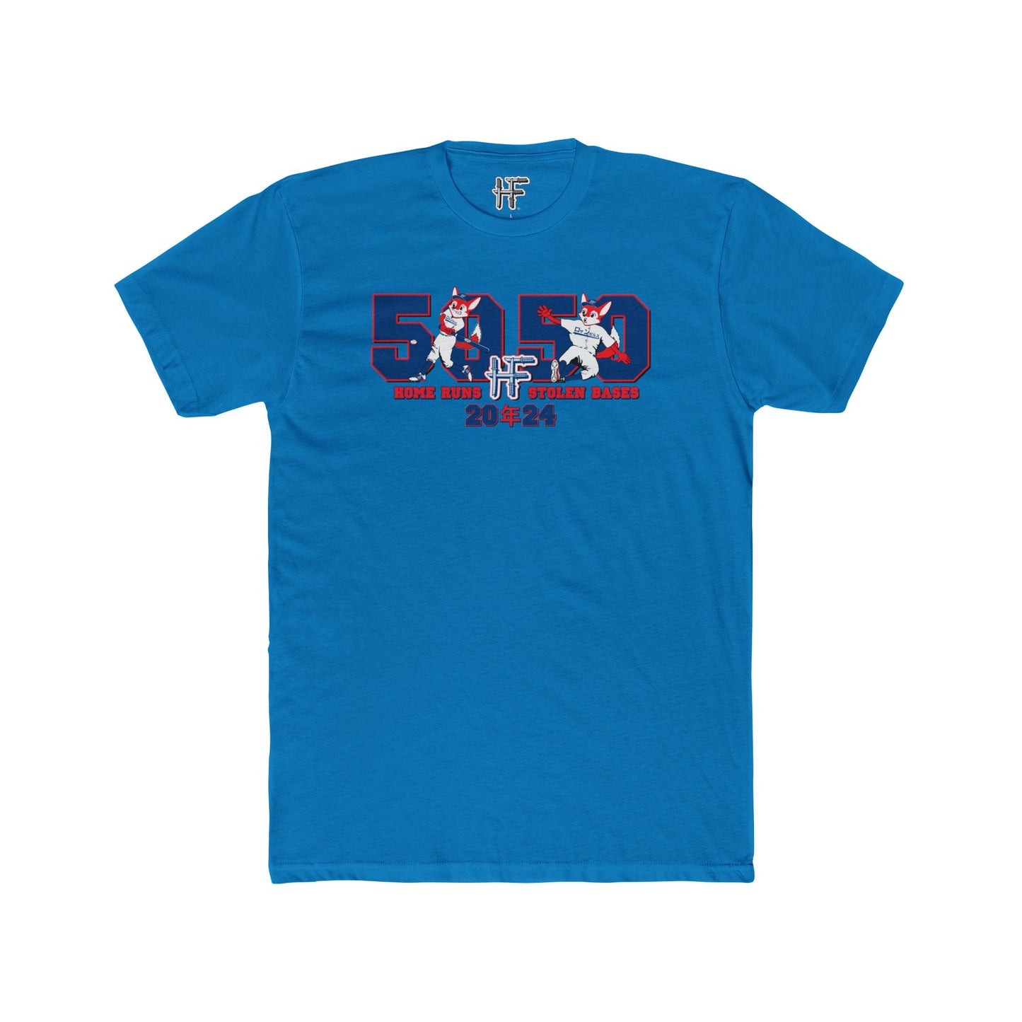 Hero Folk 50-50 Men's Cotton Crew Tee