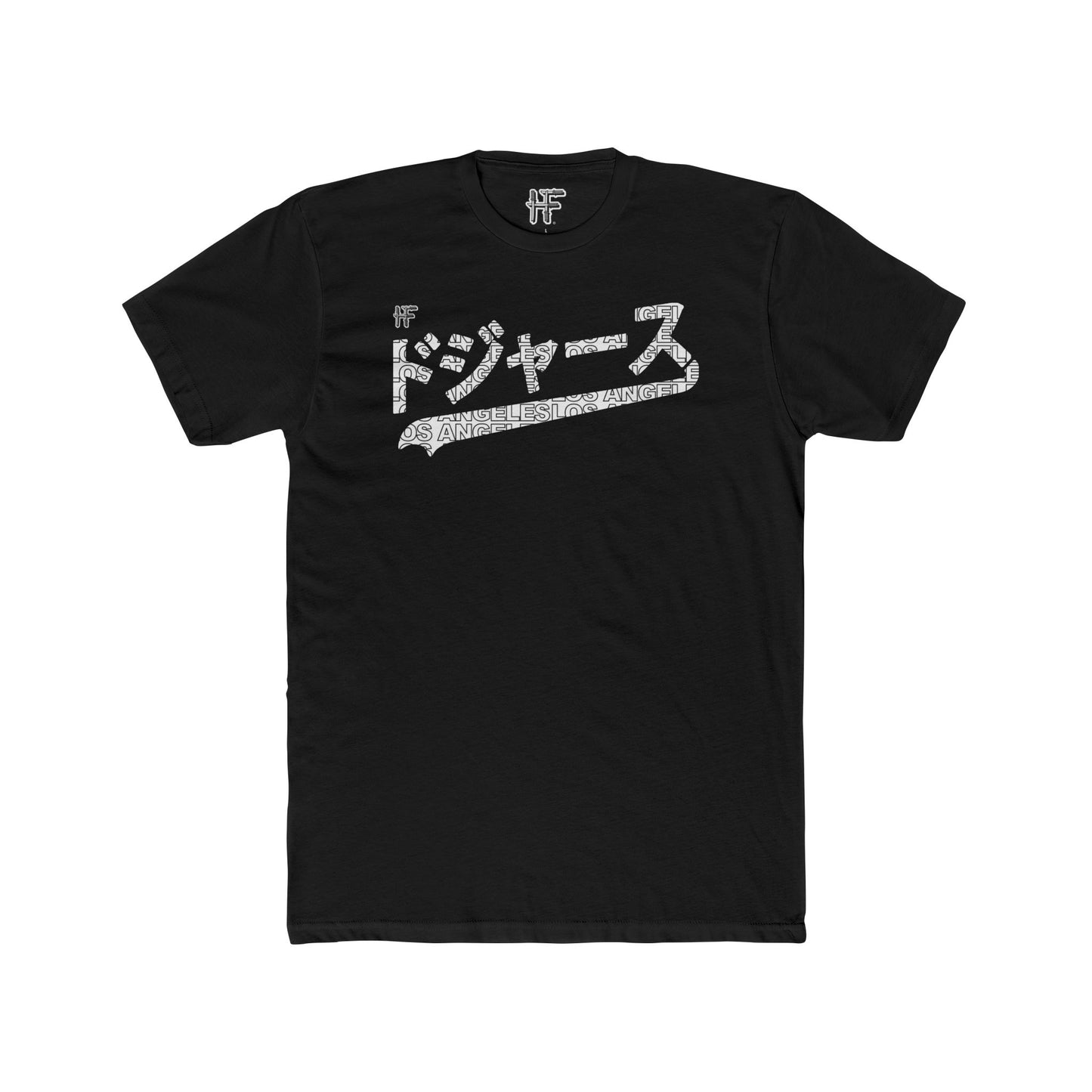 Hero Folk Black Japanese Dodger LA Script T