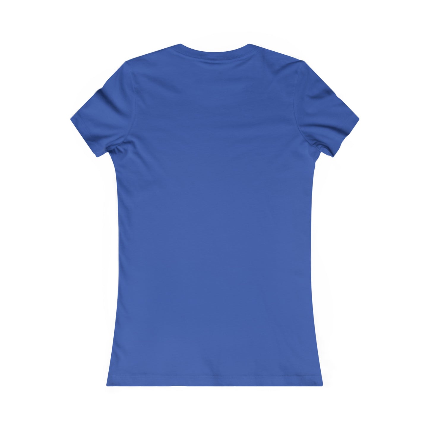 Hero Folk Japanese Slide Women's Blue Cotton Crew Tee
