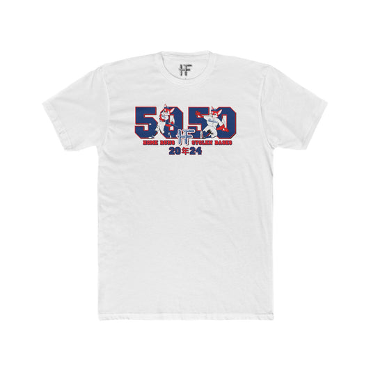 Hero Folk 50-50 Men's Cotton Crew Tee