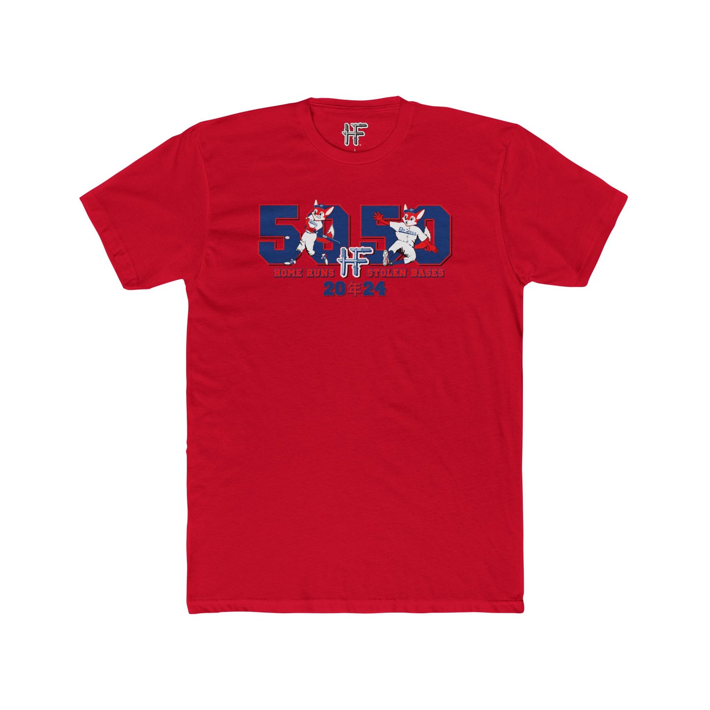 Hero Folk 50-50 Men's Cotton Crew Tee