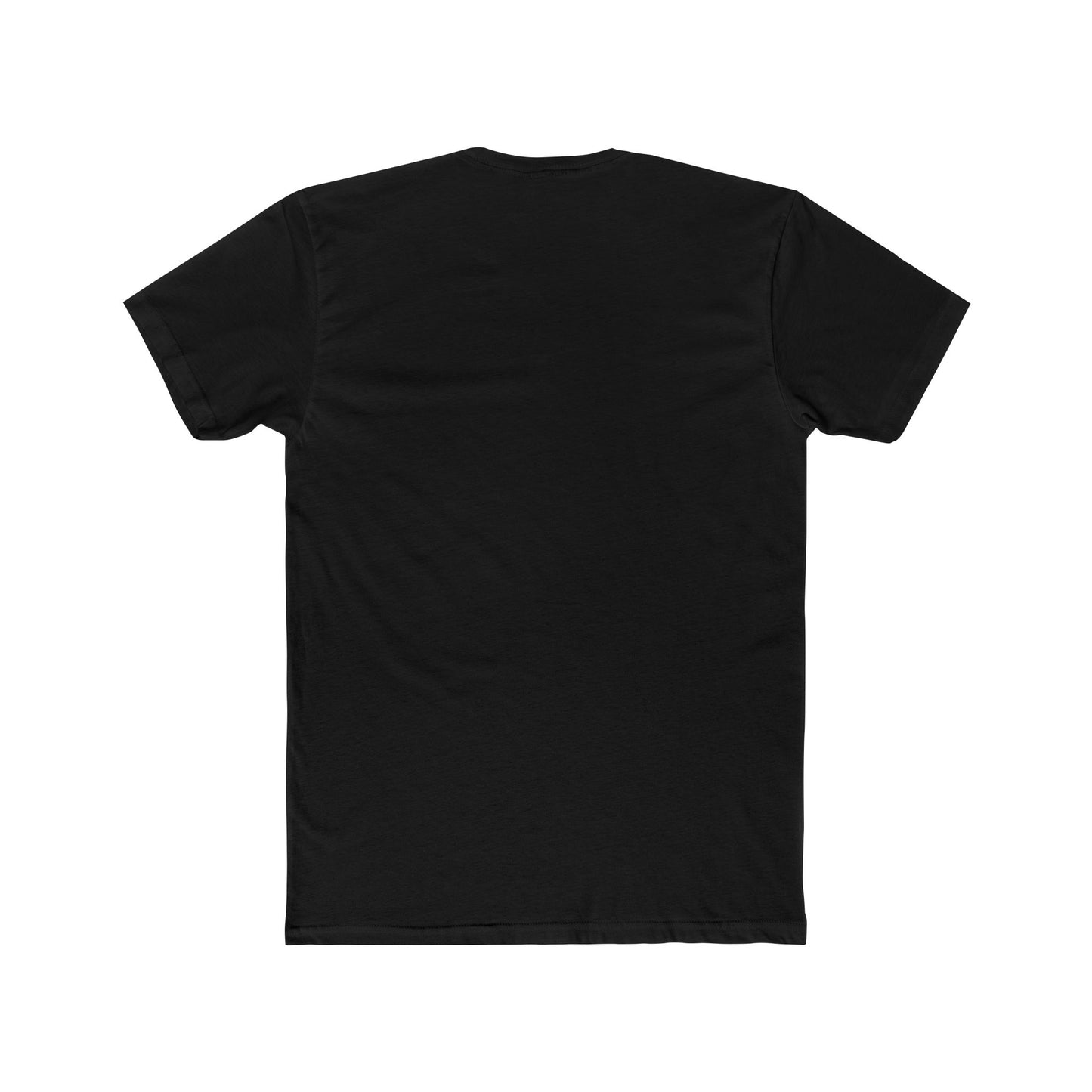 Hero Folk 50-50 Men's Black Cotton Crew Tee