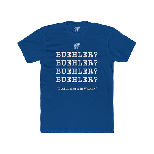 Hero Folk Buehler Buehler LA Baseball Men's T-Shirt Blue